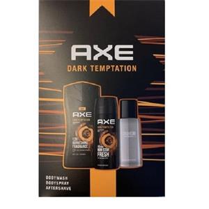 Axe dark temptation darčeková kazeta - bodyspray, bodywash, eau de toilette     